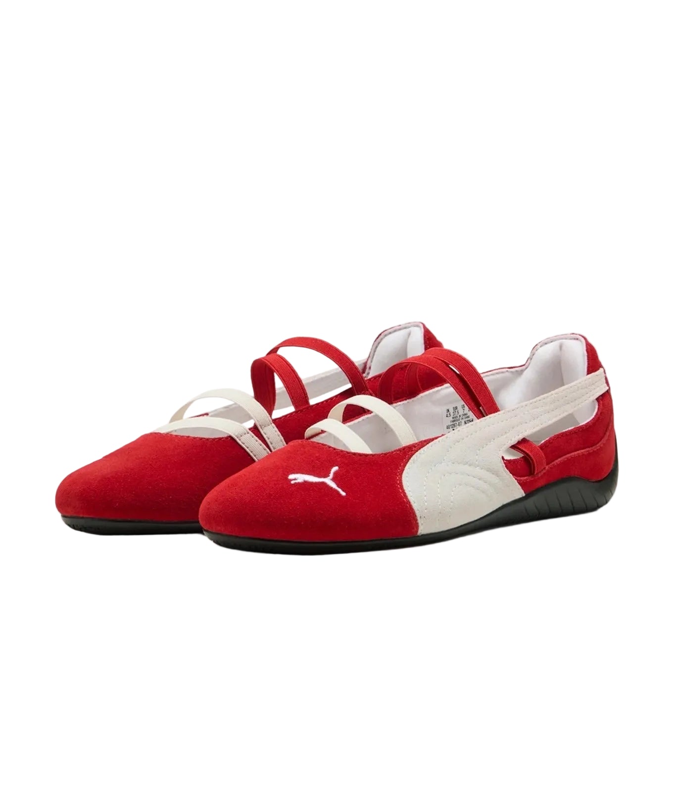 Pumaa Speedcat Ballet Suede Red White 2629
