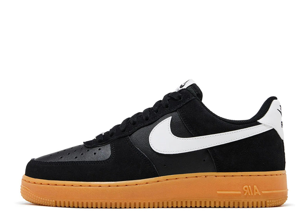 Nikee AirForce 1 07 LV8 Black Suede 2426