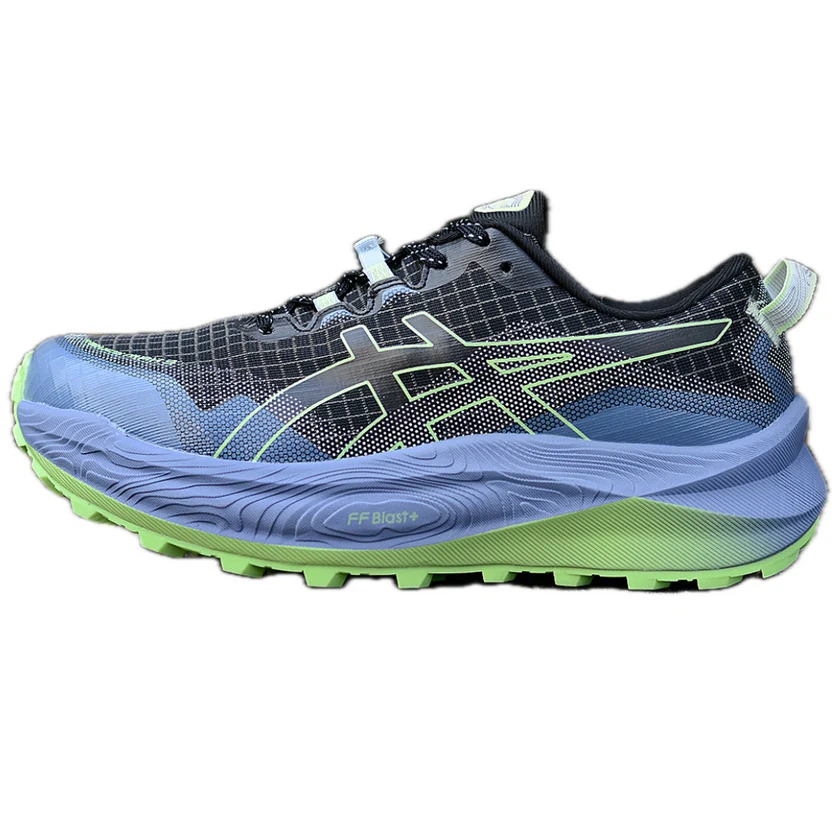 ASICCSS Trabuco Max 3 Trail Black illuminate Green