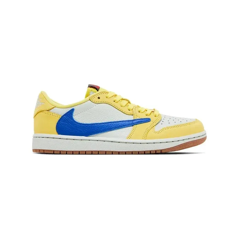 Nikee air jordan retro low x travis scott canary