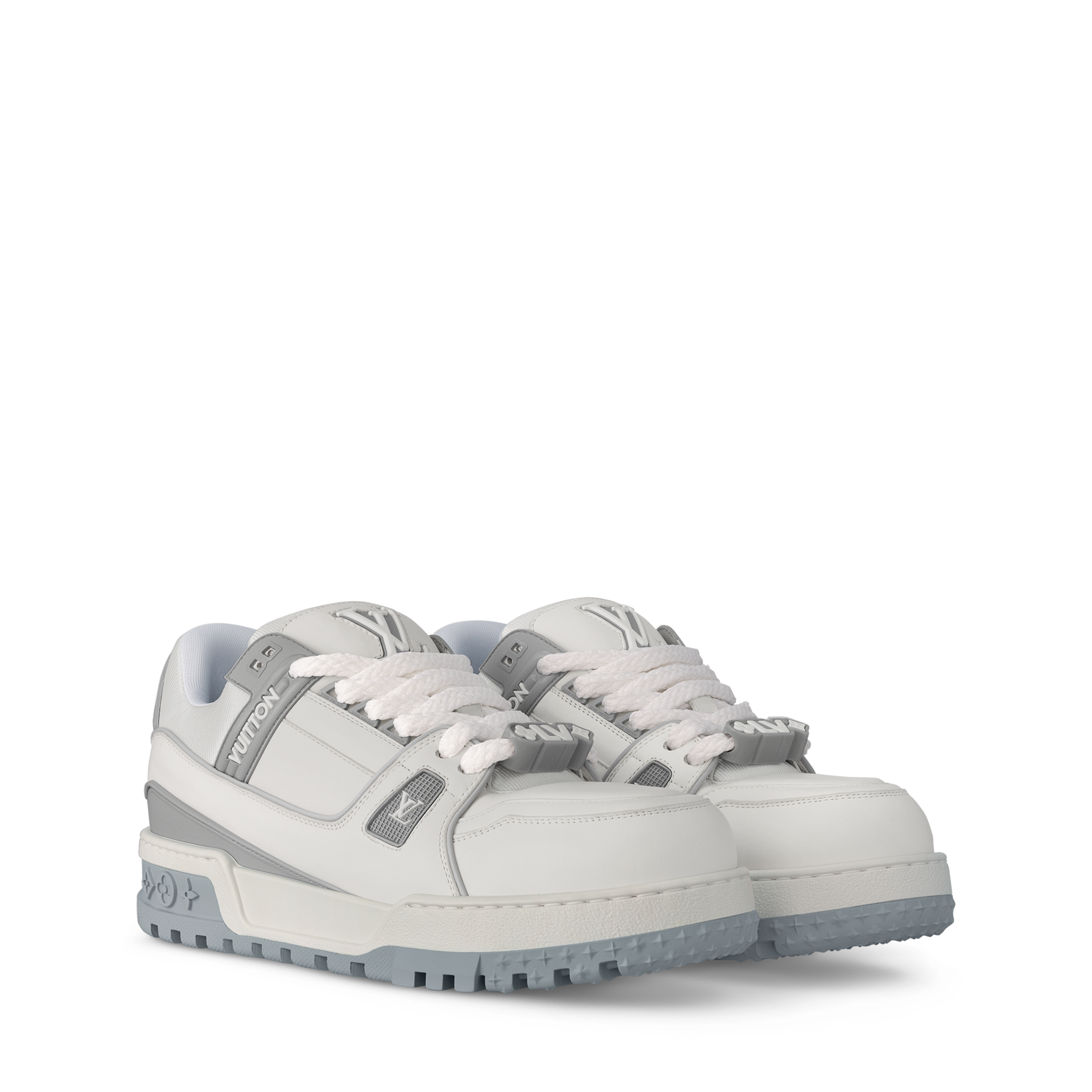 Louis_ Vuitton Trainer Grey White 1991