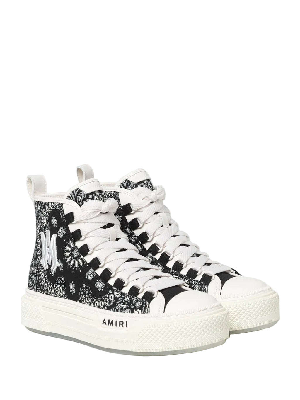 Amirii Bandana Court High Top Sneakers 2482