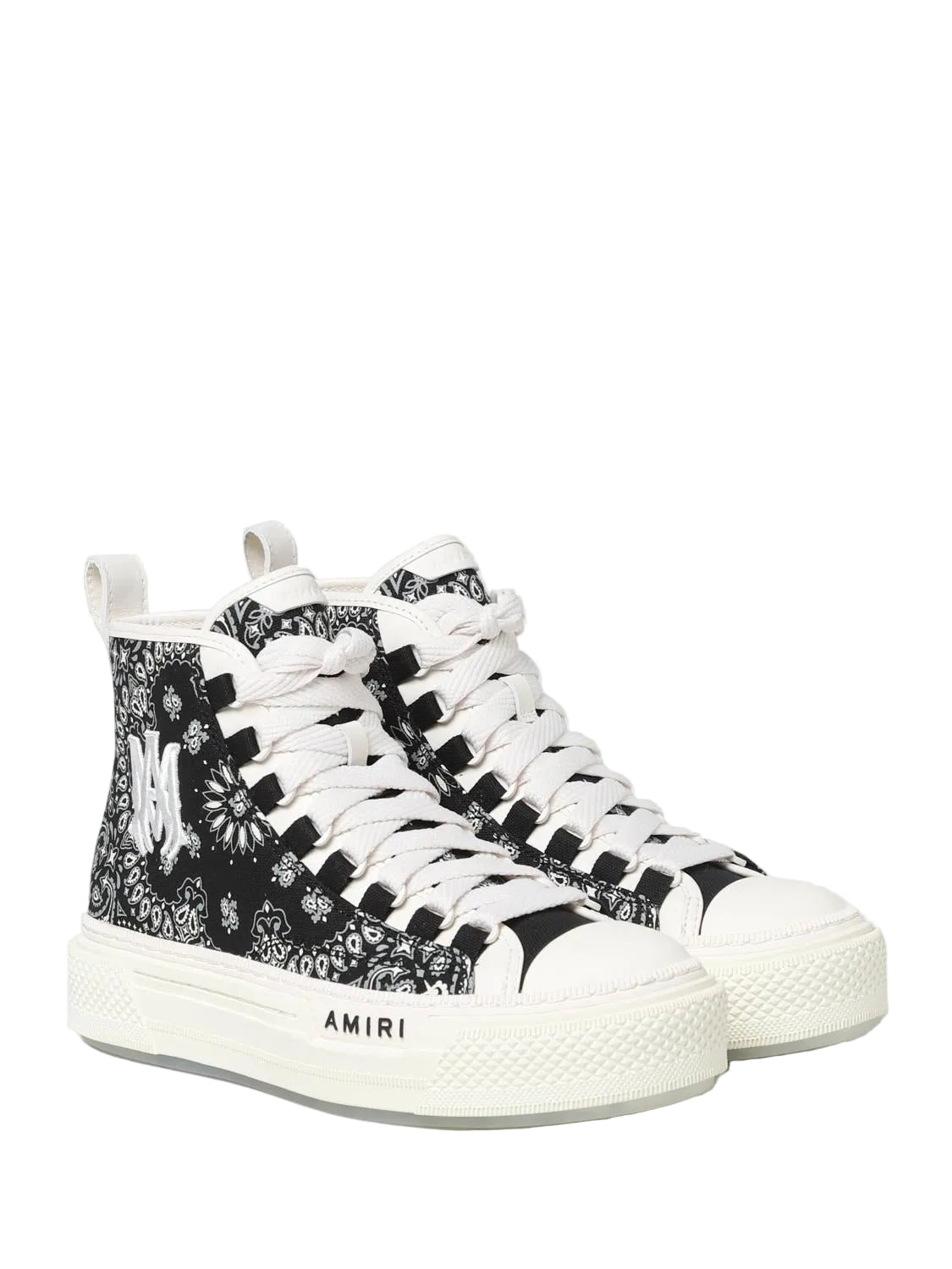 Amirii Bandana Court High Top Sneakers 2482