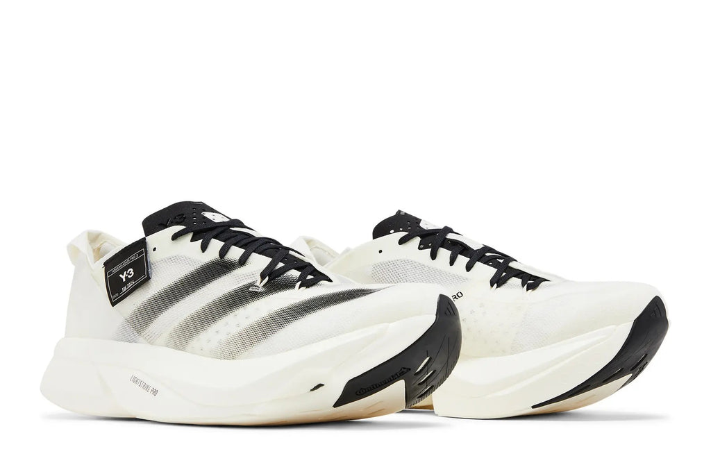 Y3 x Adidaass Adizero Adios Pro 3 White