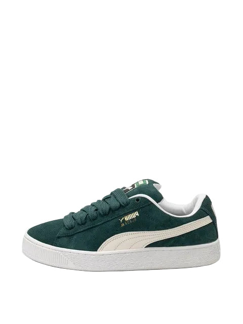Pum.a suede xl hairy green white 217