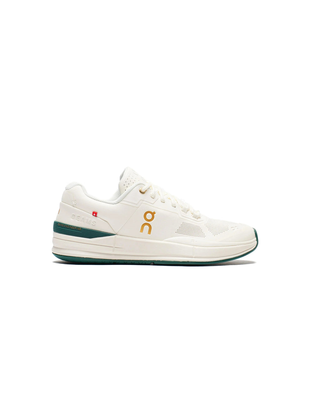 On Cloud The Roger Pro x BEAMS Ivory Evergreen