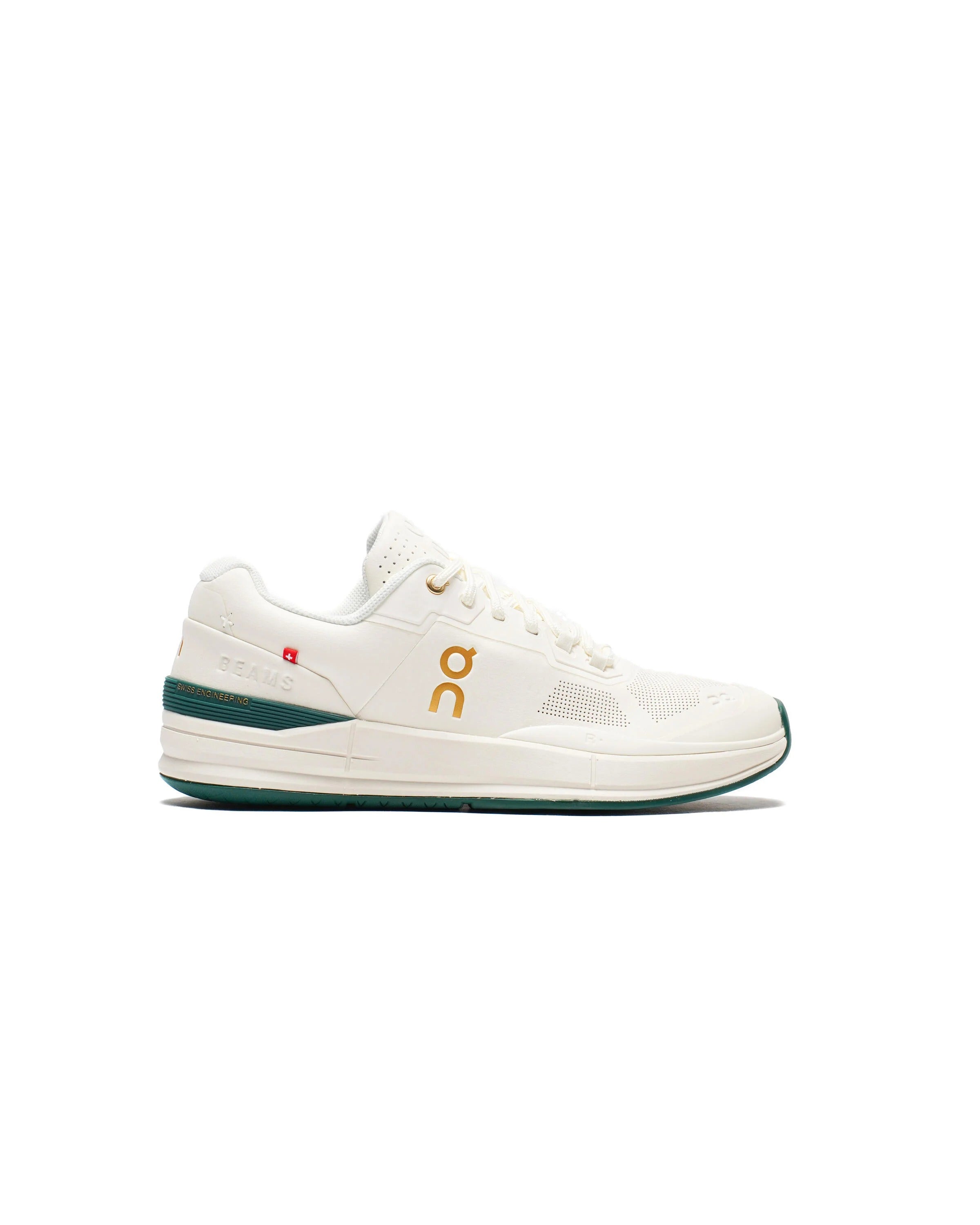 On Cloud The Roger Pro x BEAMS Ivory Evergreen