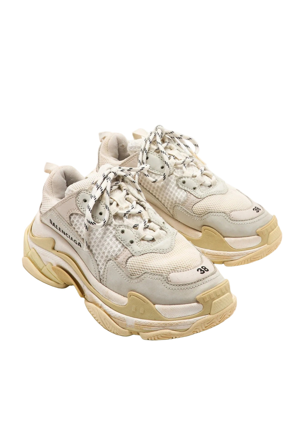 BALENCIAGA Triple S Sneakers White