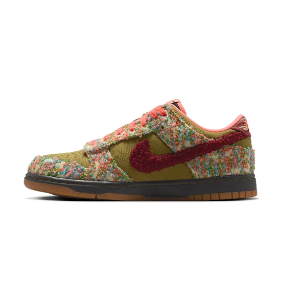 Nikee Dunk LowPanda-Monium Green Curry Multi-Color
