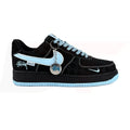 Nikee. Airforce 1 Low X Stussy X Black Blue
