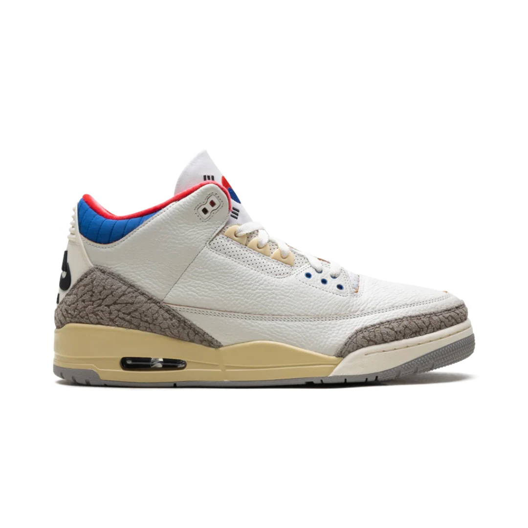 Nikee Air Jordan 3 Seoul 2.0 Grey Cement - Normal Defect
