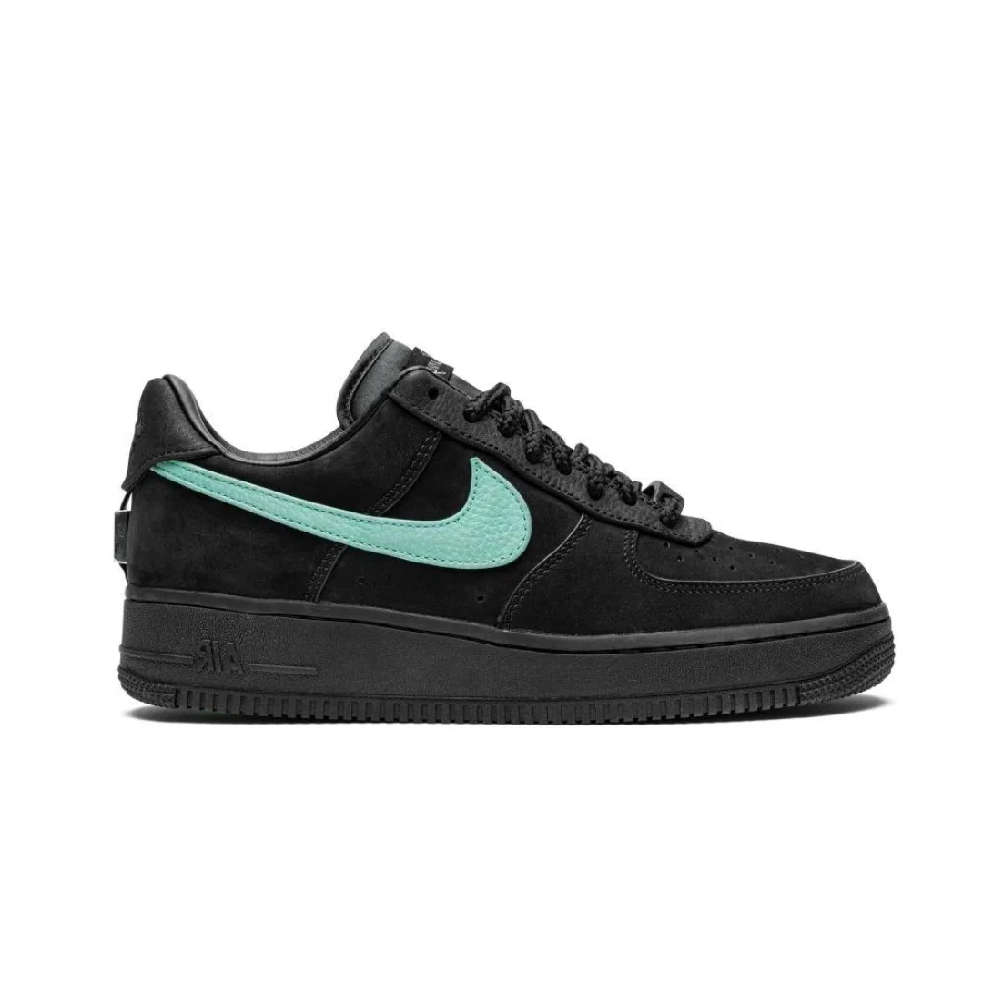 Nikee Airforce 1 Low Tiffany Black Semi UA 1408