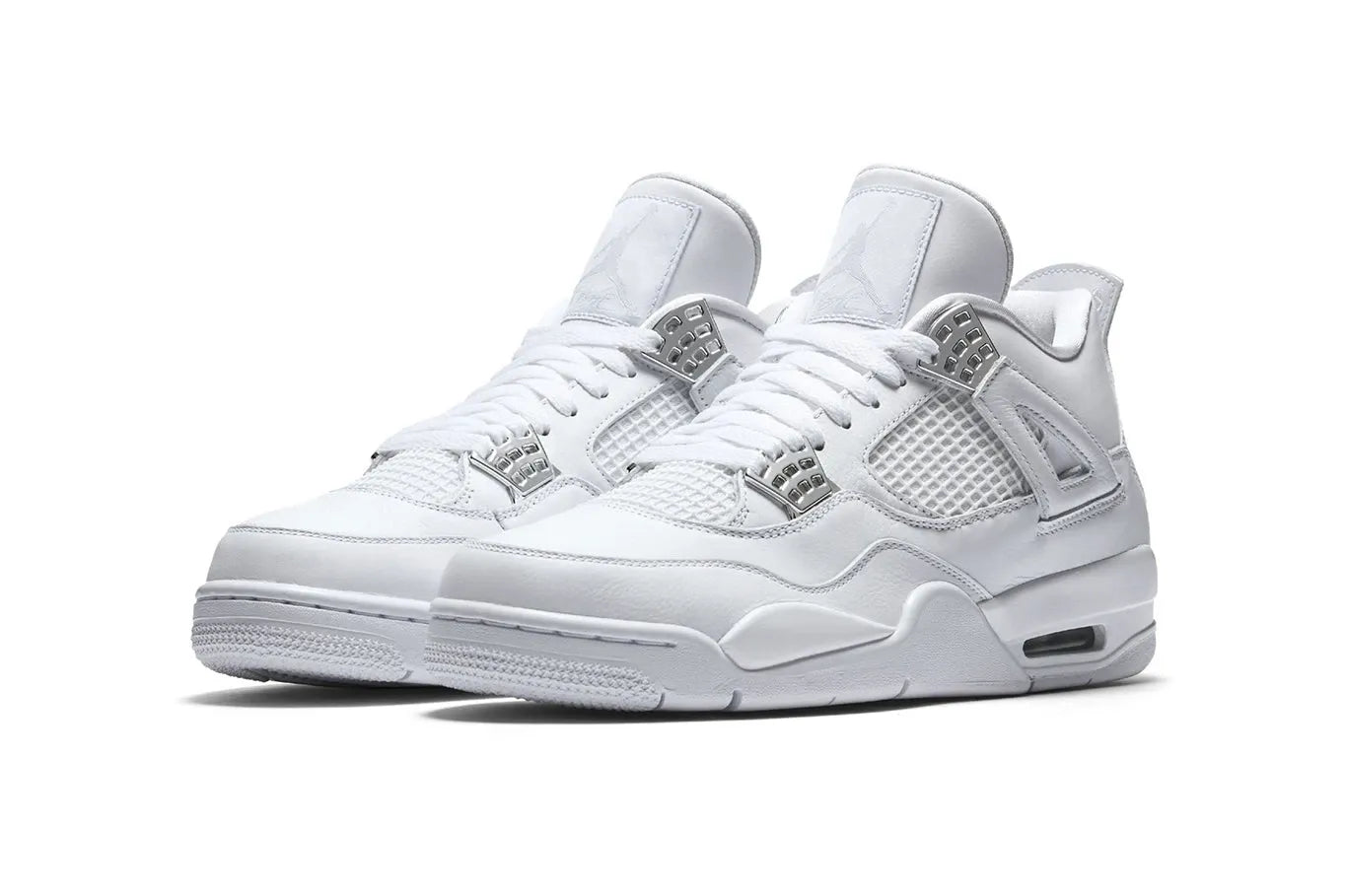 Nikee Air Jordan Retro 4 Pure Money White 1267