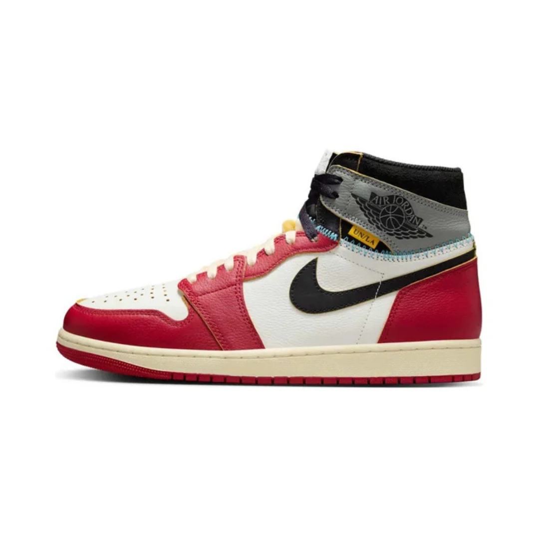 nikee air jordan 1 high x union la chicago red semi ua