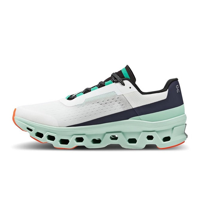 On CloudMonster Running Undyed White Creek 204