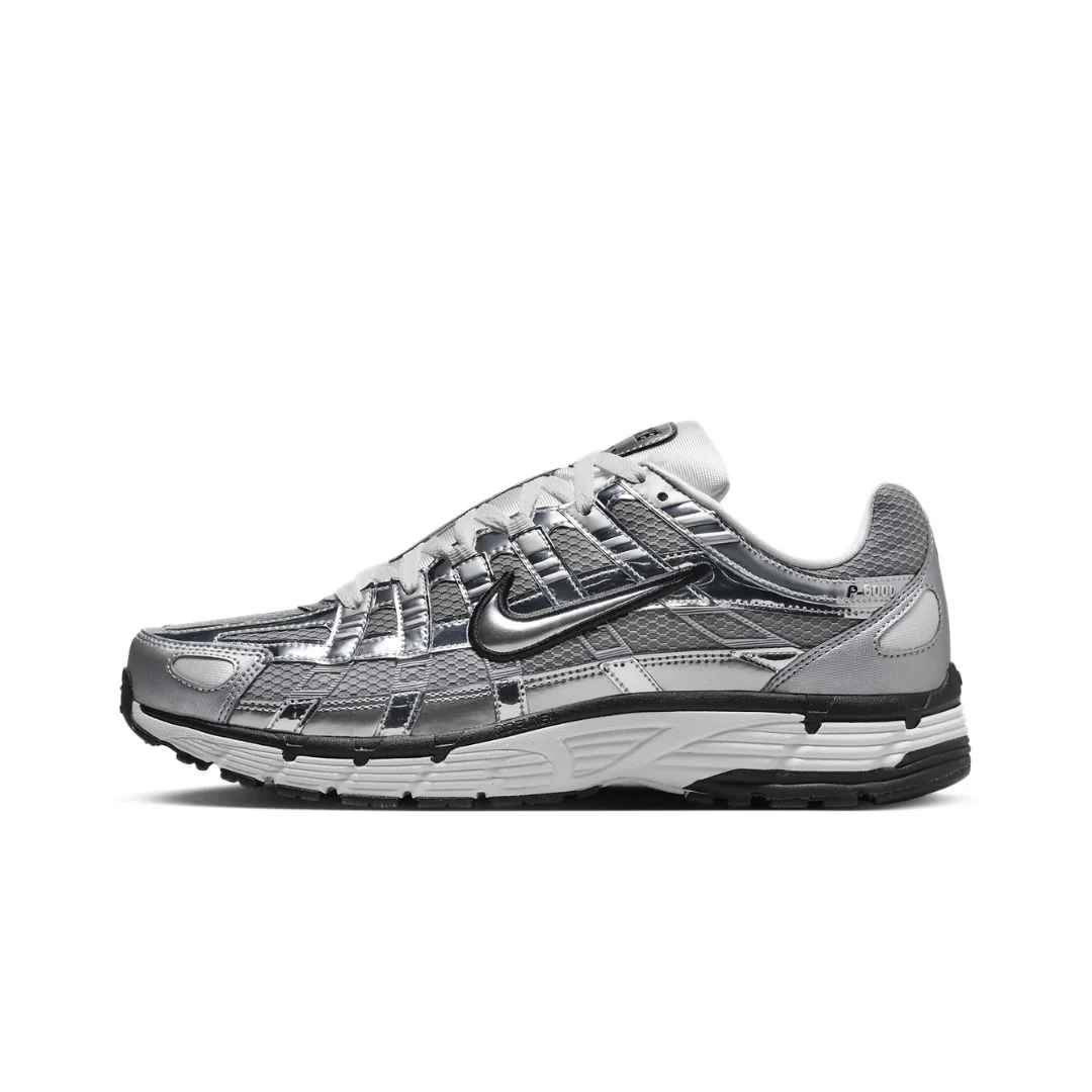 Nikeee P 6000 Metallic Silver 2106