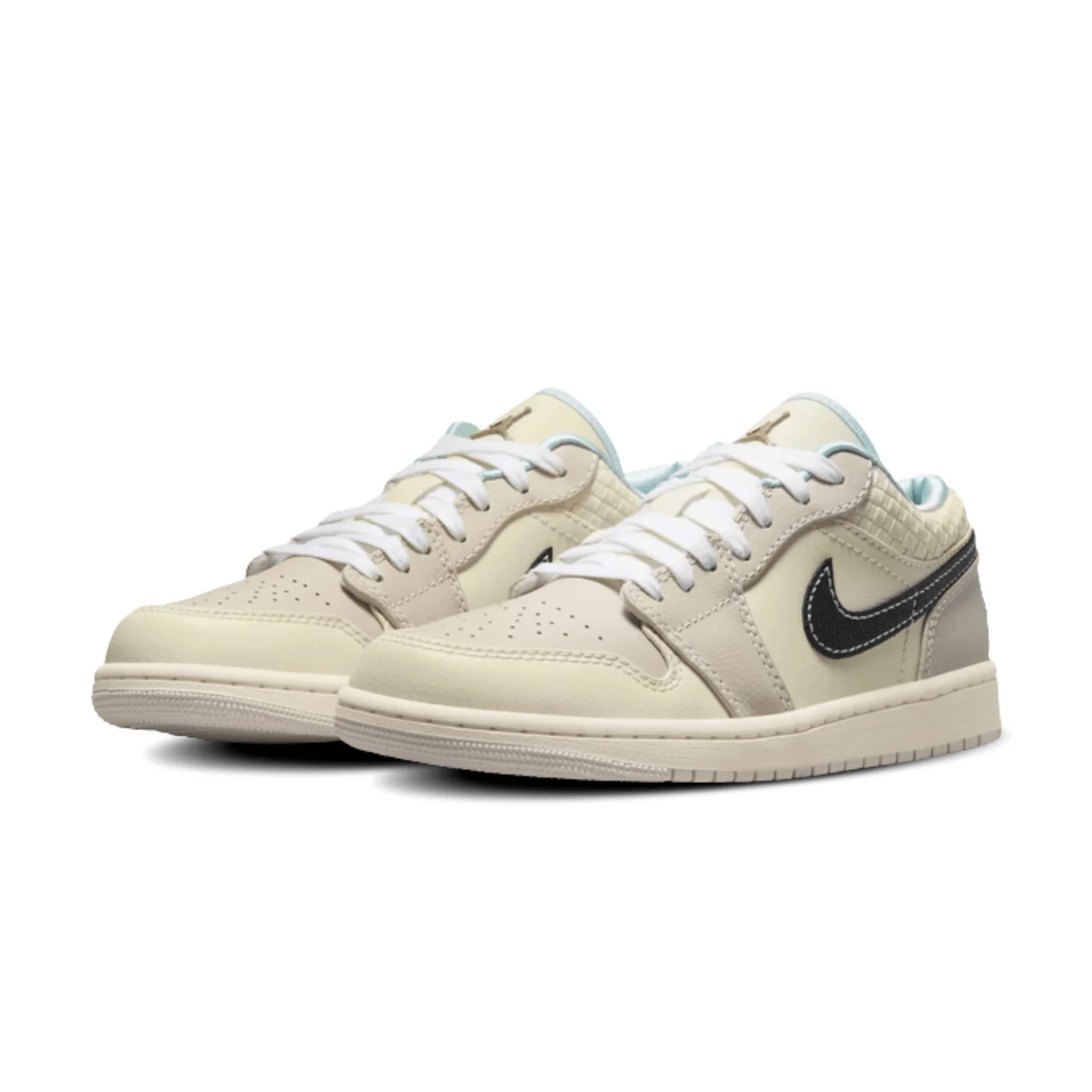 Air jordan 1 low se Sanddrift glacier blue