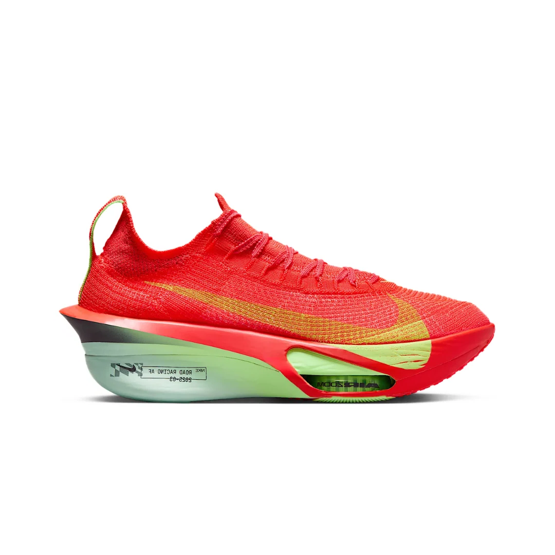 Nikee Air Zoom AlphaFly Next Bright Crimson Lime Blast