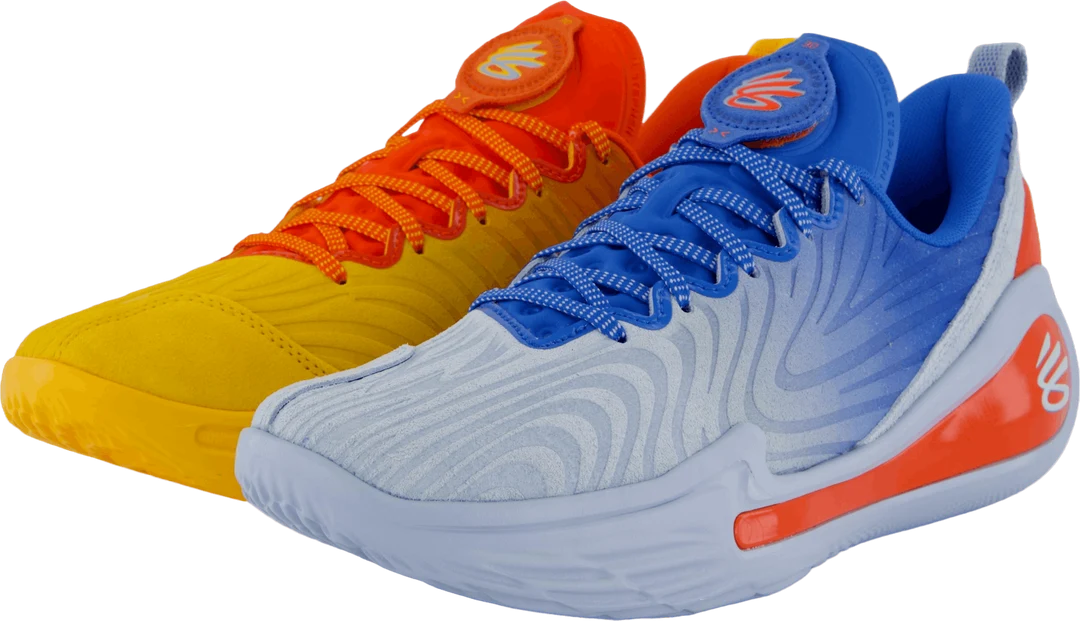 Underr Armour Curry 12 Blue Calm Blue Atlantis Dark Orange 1210
