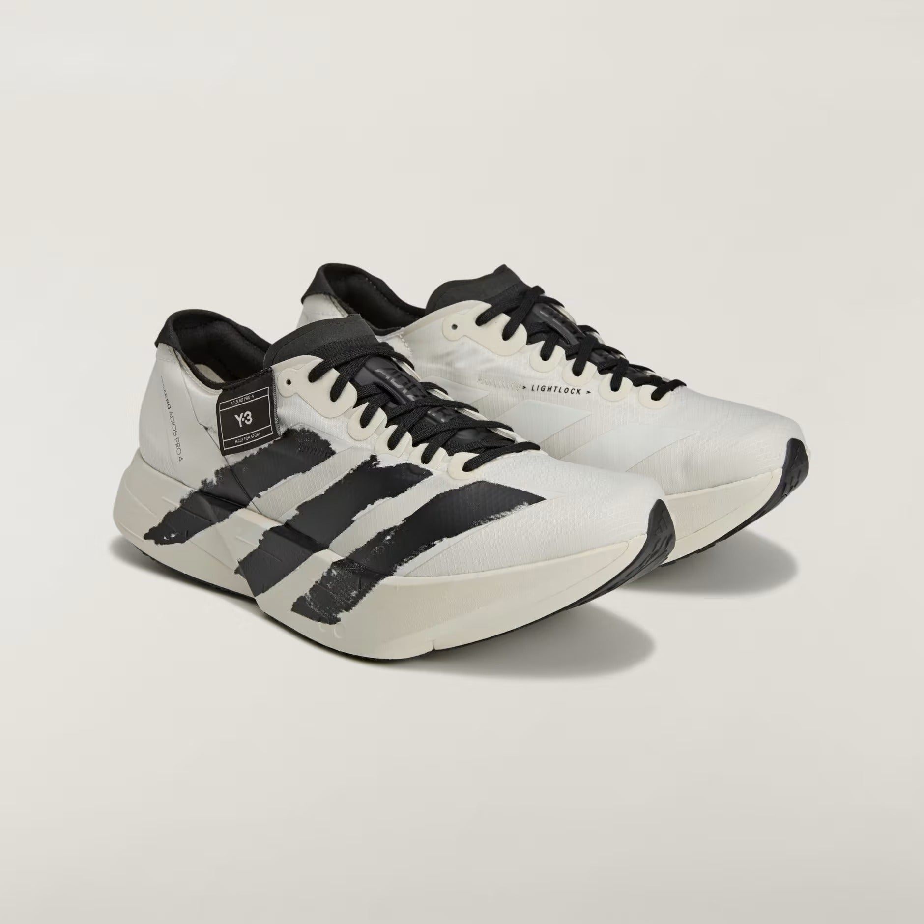 Adidass Y3 Adios Pro 4 Beige Orbit Black