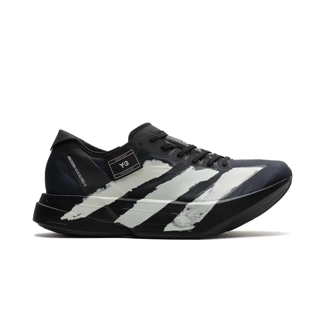 Adidass Adizero Y-3 Adios Pro 4 Black White
