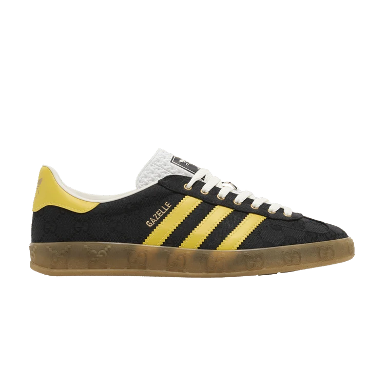 adidass x .Gucci Gazelle Black Yellow fix