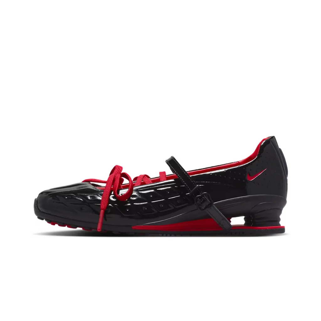 LABELHOOD x Nikkee Shox Z Calistra Black University Red