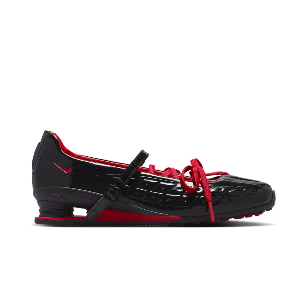 LABELHOOD x Nikkee Shox Z Calistra Black University Red