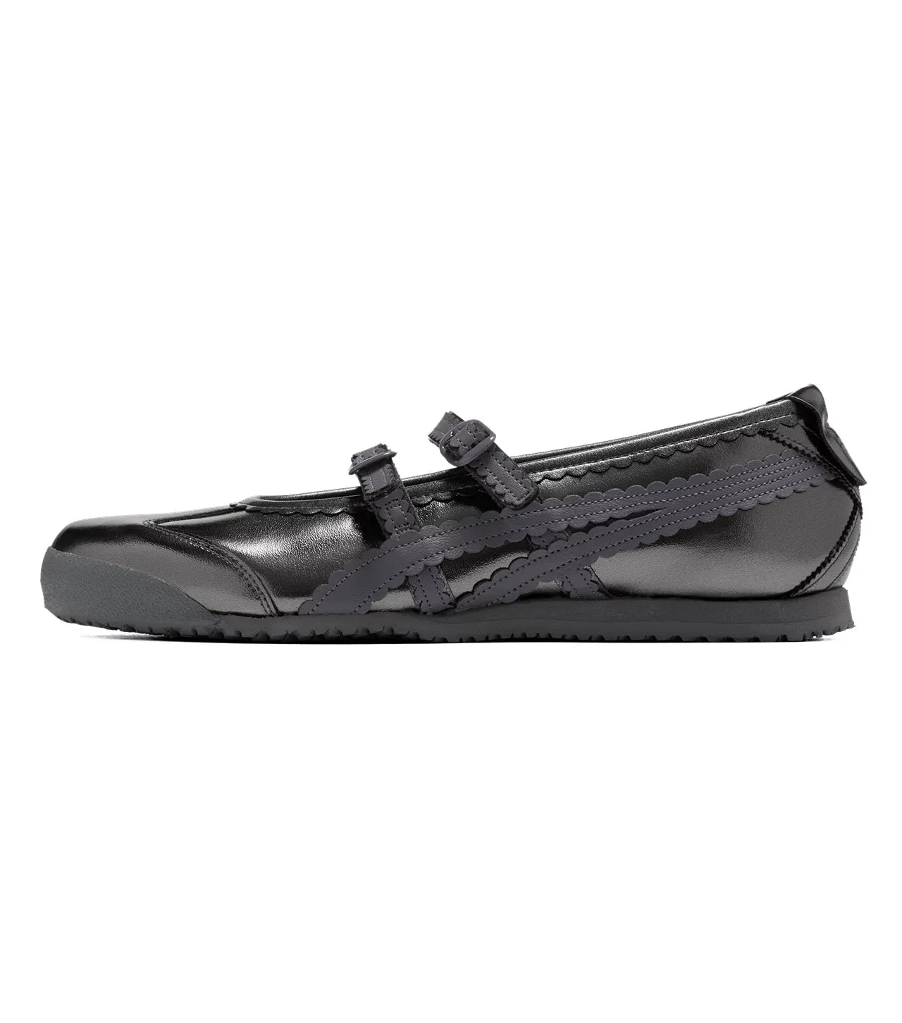 Onitsukaa Tiger Mexico 66 TGRS Black & Gunmetal Mary Jane