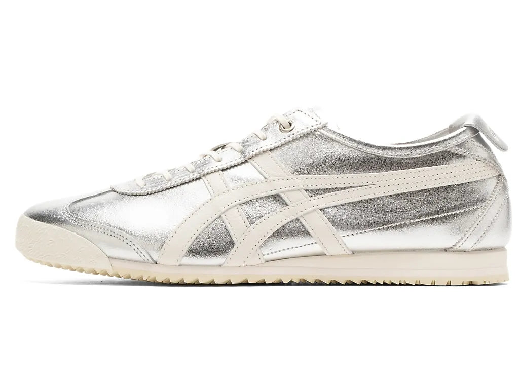 Onitsukkaa Tiger MEXICO 66 SILVER OFFf WHITE for her fix