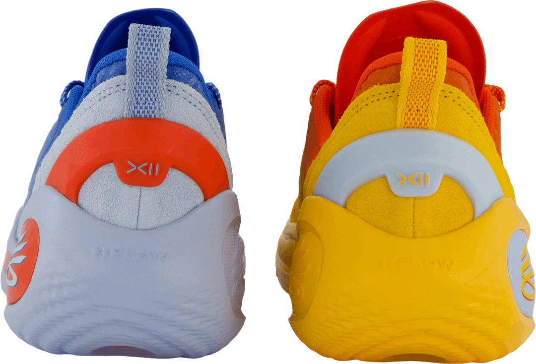Underr Armour Curry 12 Blue Calm Blue Atlantis Dark Orange 1210