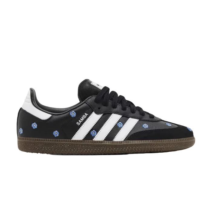 Adida_ss Originals Samba OG Sneakers Light Blue Floral Core Black 1868