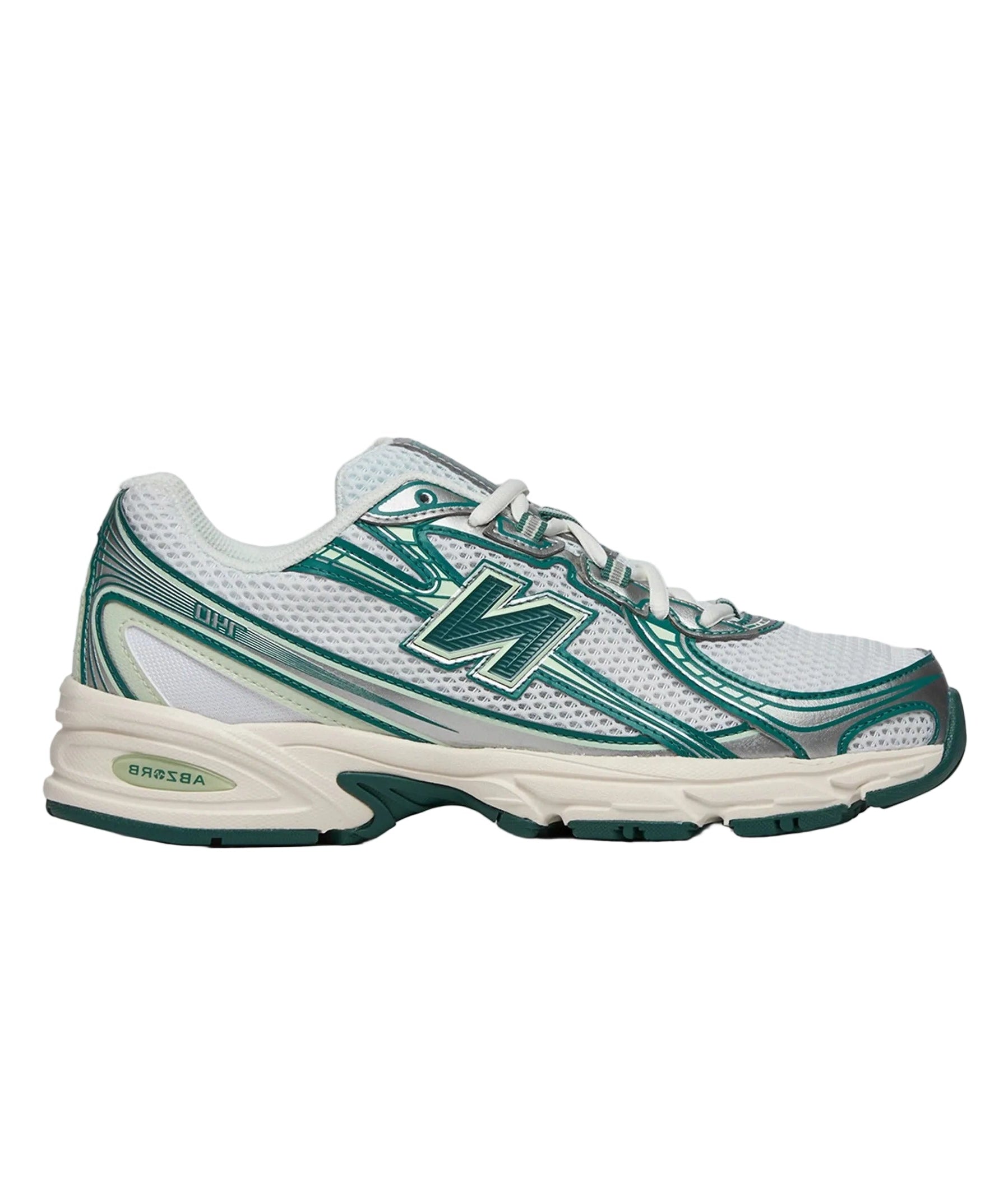 New balancee 740 Trainers White Marsh Green