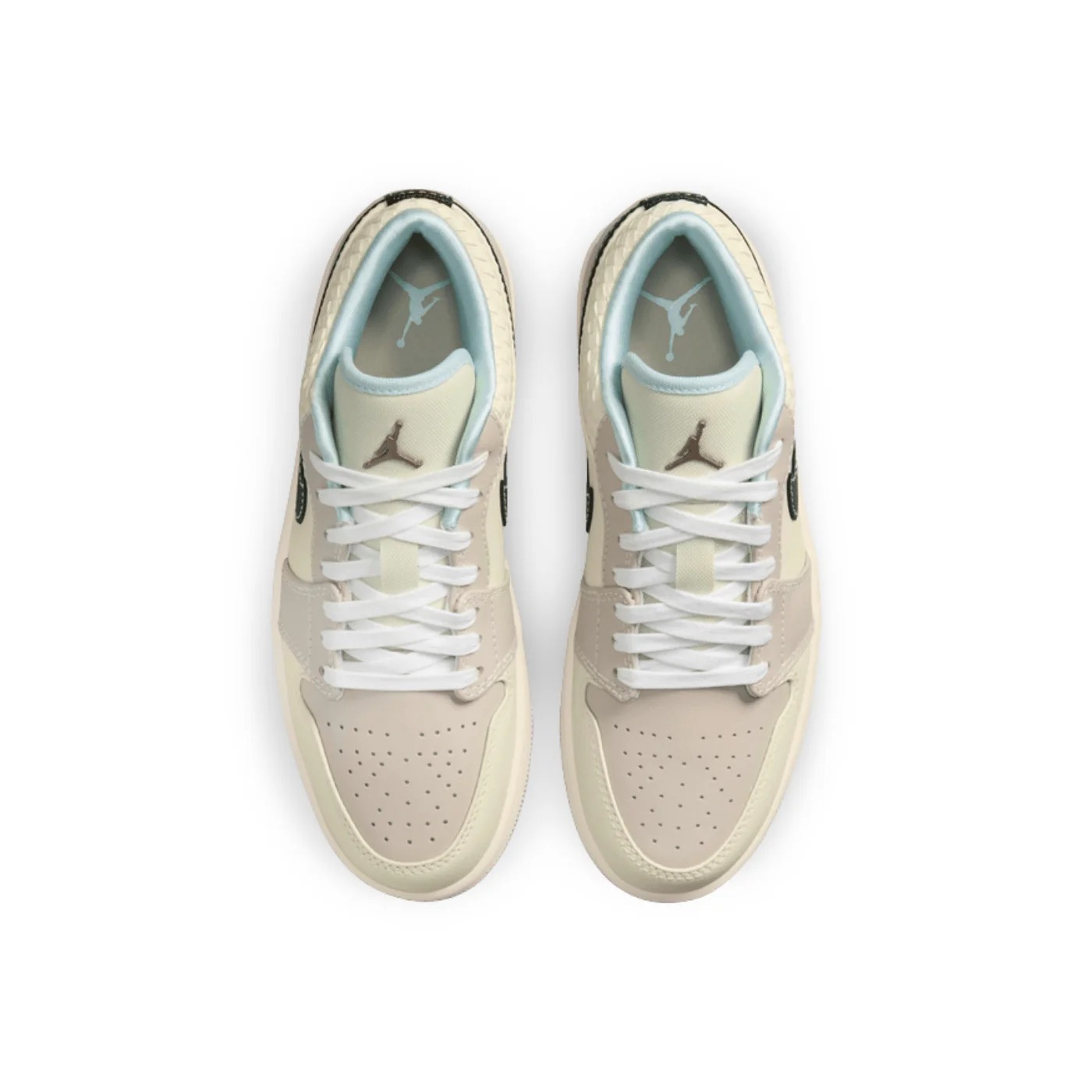Air jordan 1 low se Sanddrift glacier blue
