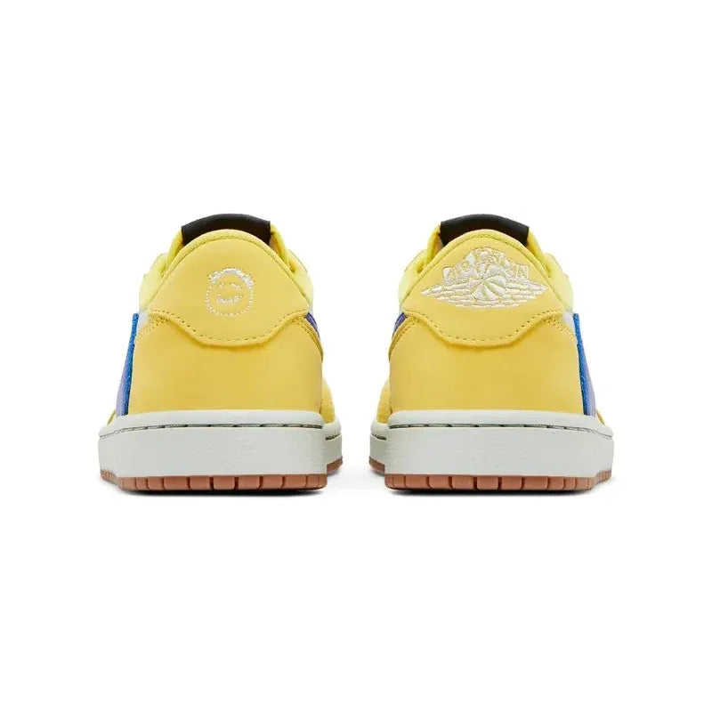 Nikee air jordan retro low x travis scott canary
