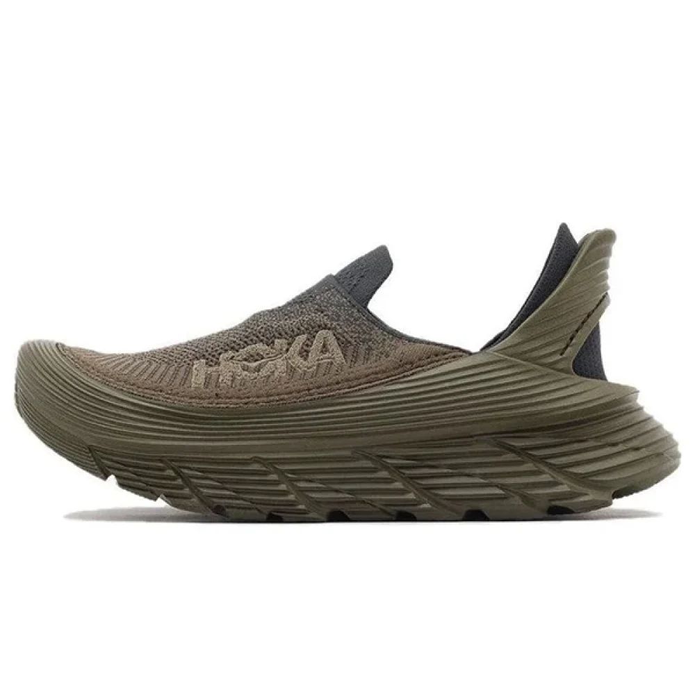 Hoka Restore TC Dark Olive Green