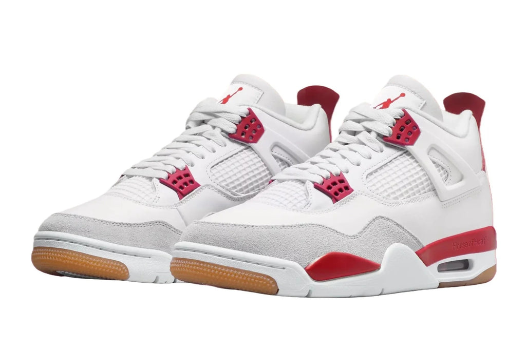 Nikee SB x air jordan 4 varsity red