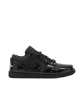Nikee Air Jordan 1 Low Patent Black Croc 5011