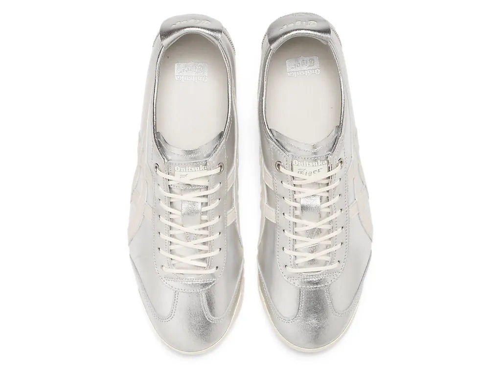 Onitsukkaa Tiger MEXICO 66 SILVER OFFf WHITE for her fix