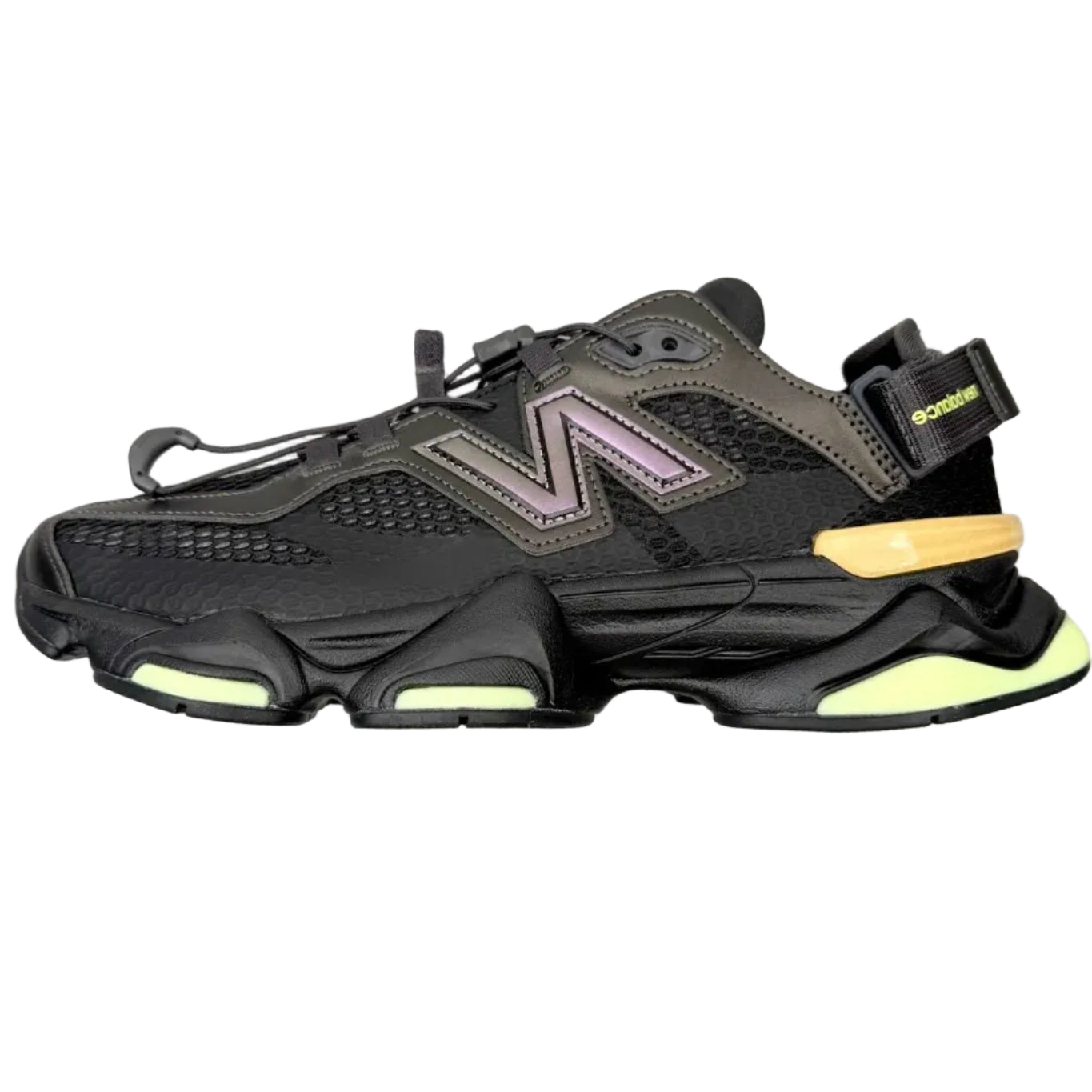 Neww Balncee 9060 black and purple 733