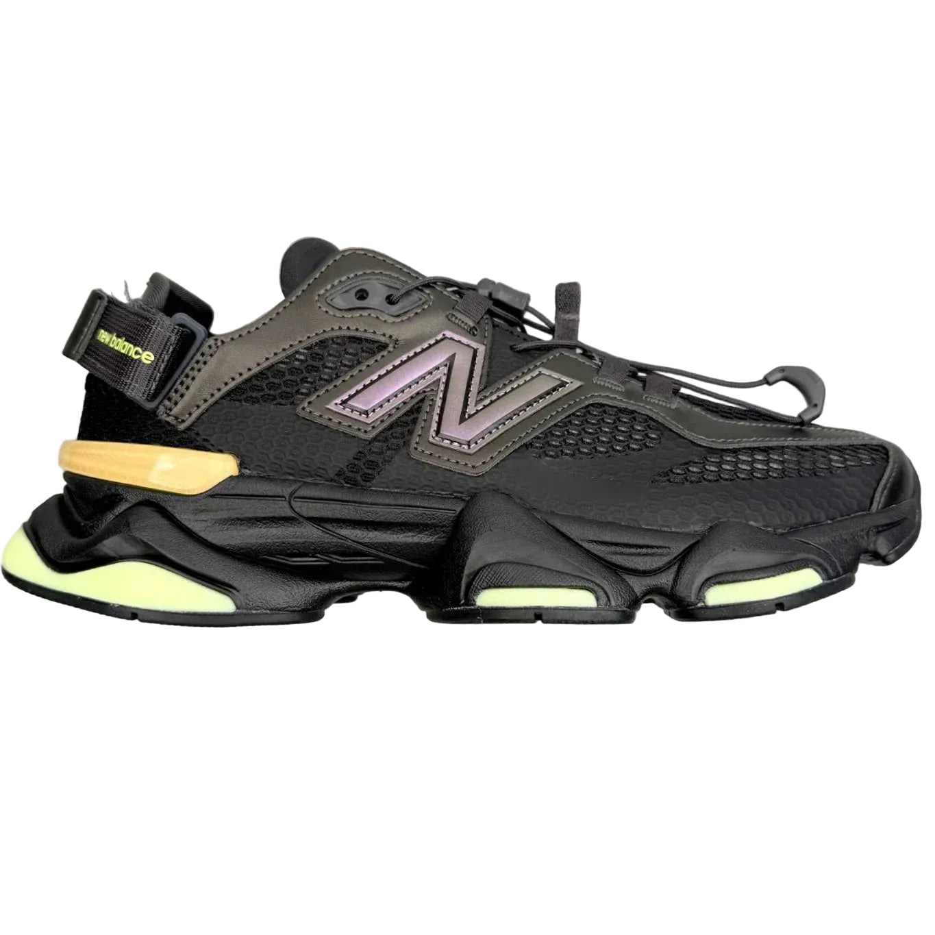 Neww Balncee 9060 black and purple 733