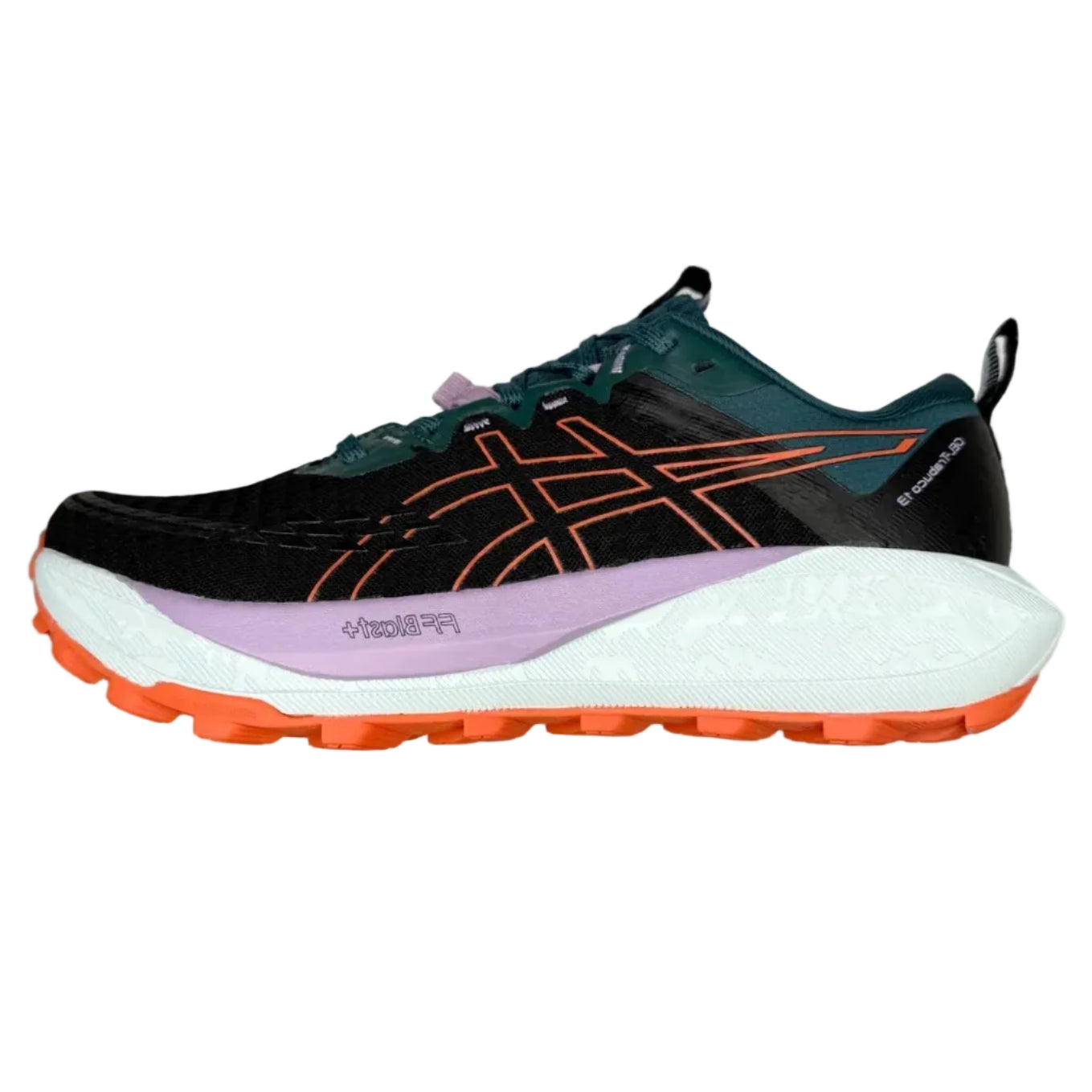 Asicss Gel Trabuco 13 Trail Black Orange 2649