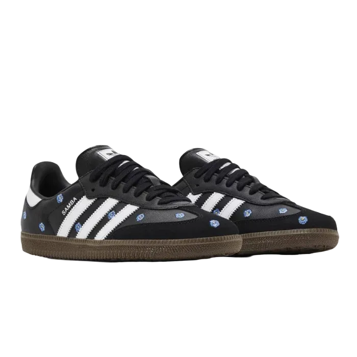 Adida_ss Originals Samba OG Sneakers Light Blue Floral Core Black 1868