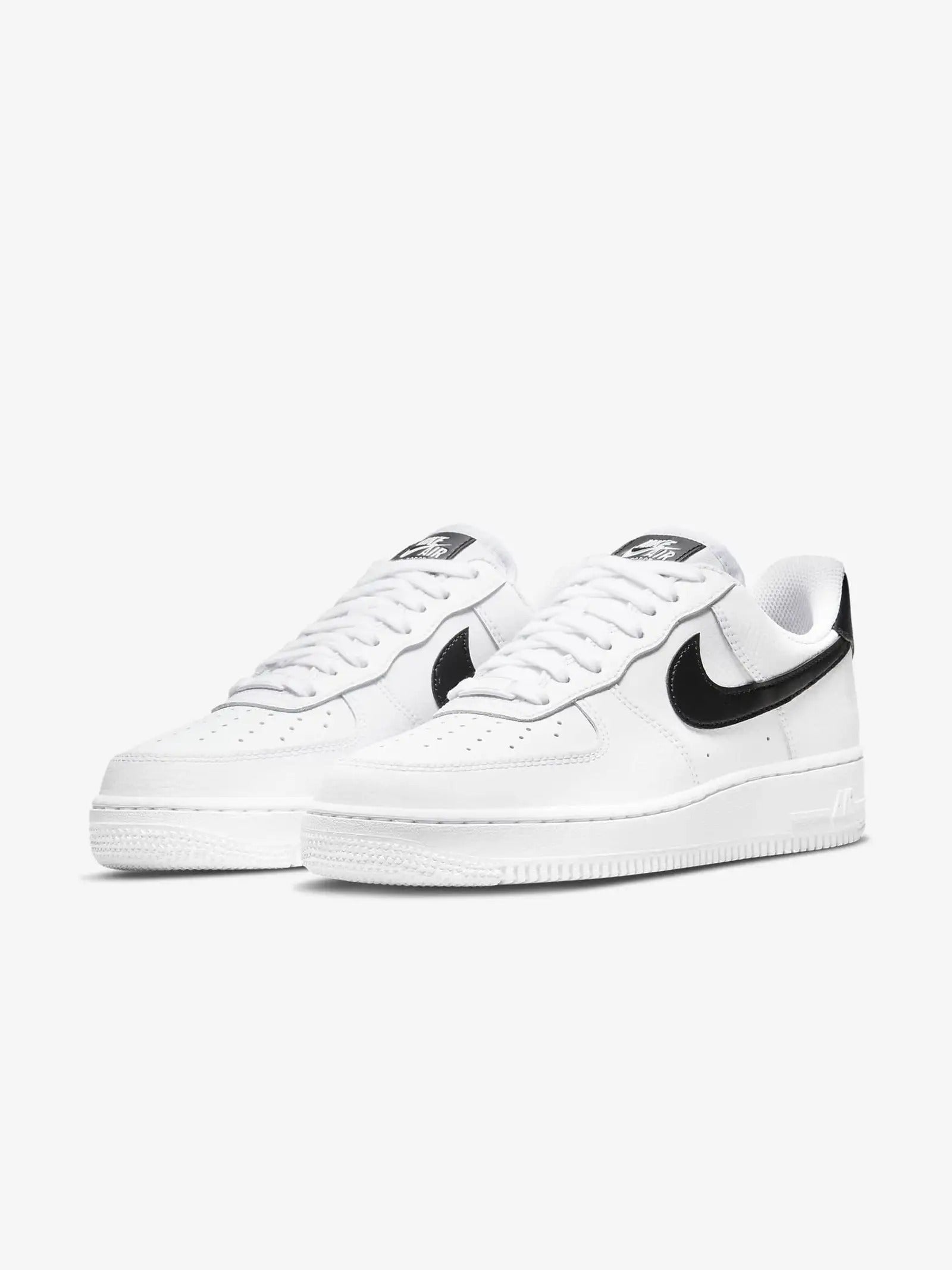 Nikee Airforce 1 Low White Black Swoosh