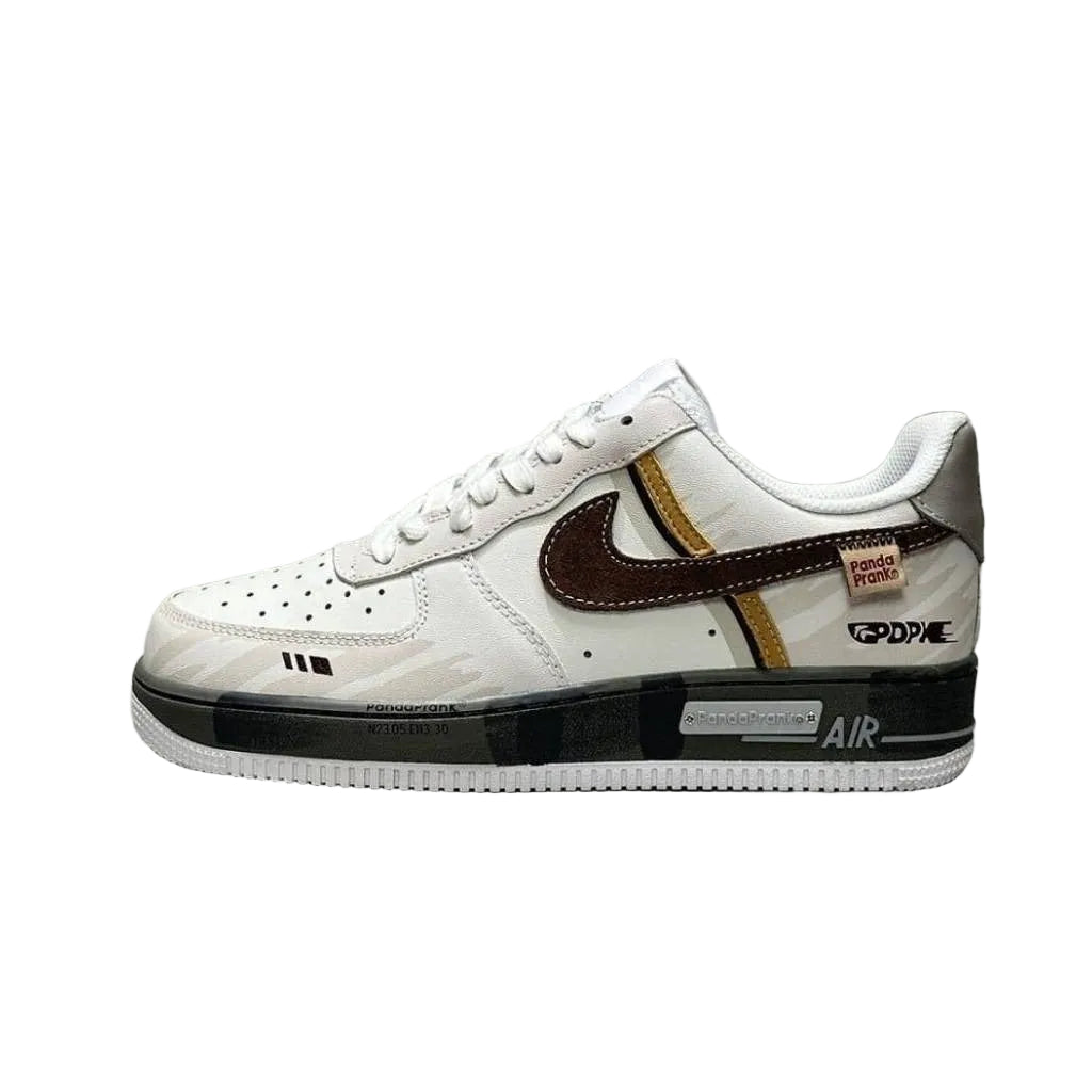 Nikee Airforce 1 X Panda Prank Fog Wrapped 493