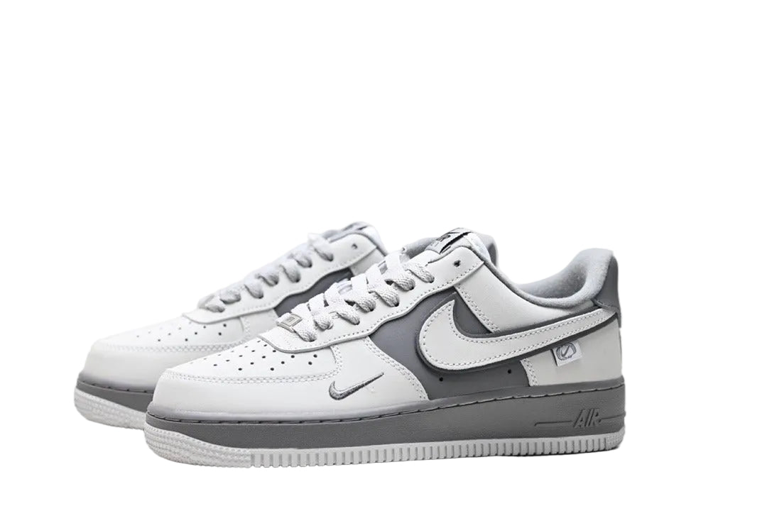 Nikee Airforce 1 07 Low Grey Metallic 260