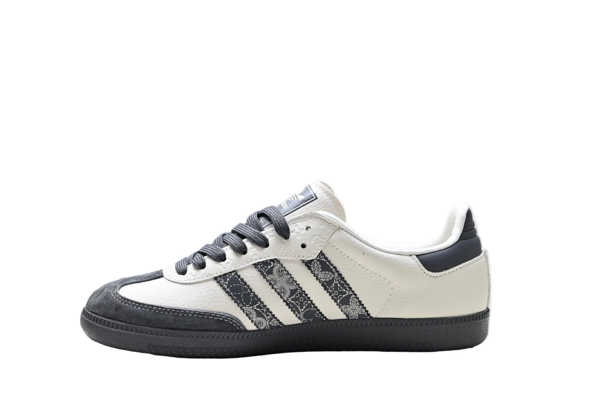 Adidass Samba X Louiis Vuitton Dark Grey