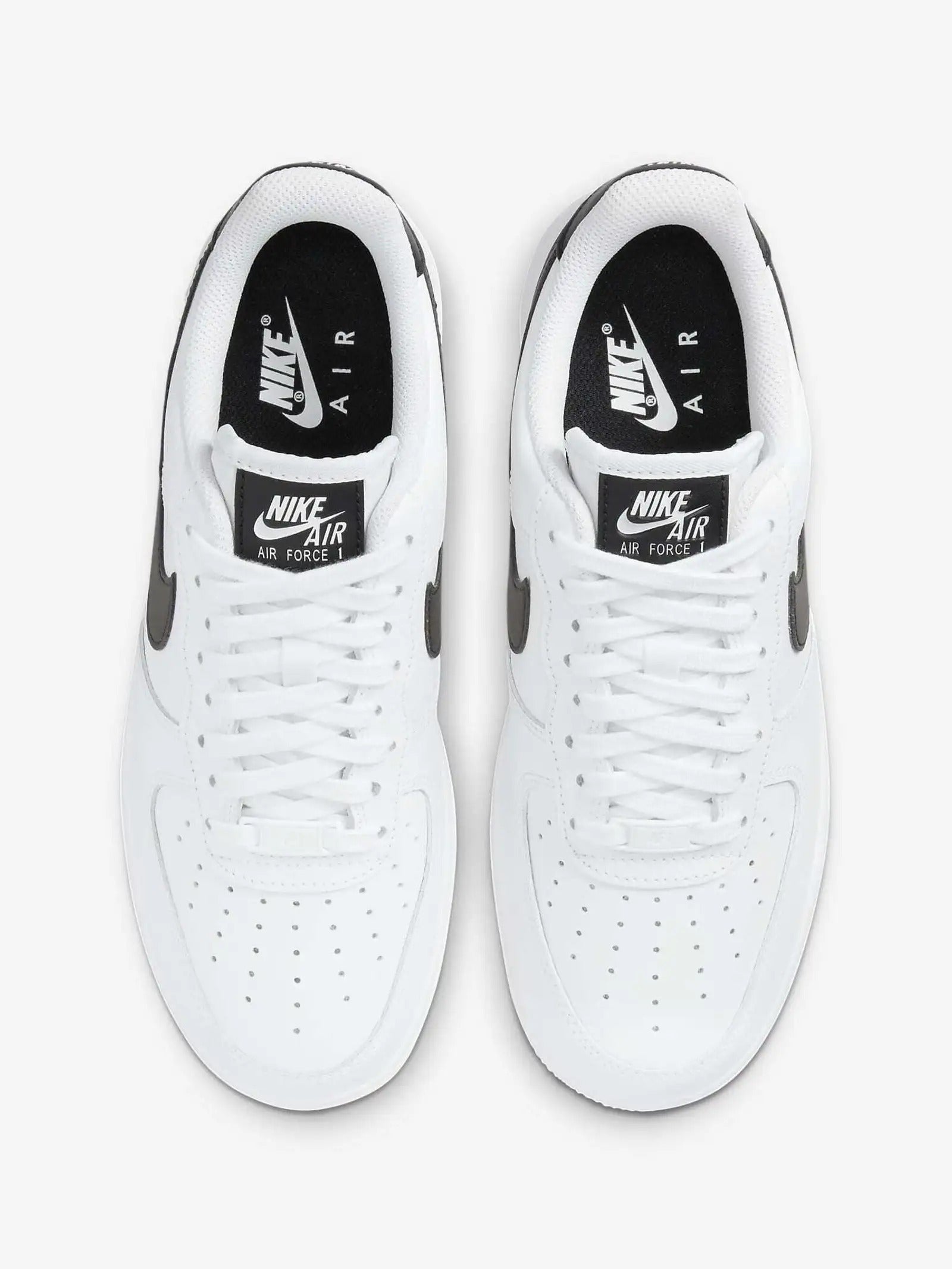 Nikee Airforce 1 Low White Black Swoosh