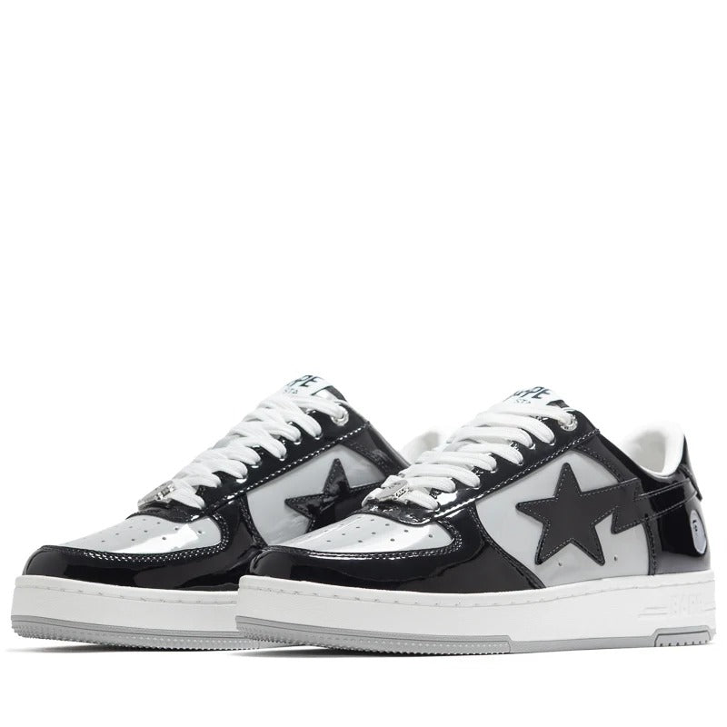A Bathing Ape Bape Sta Low Grey Black