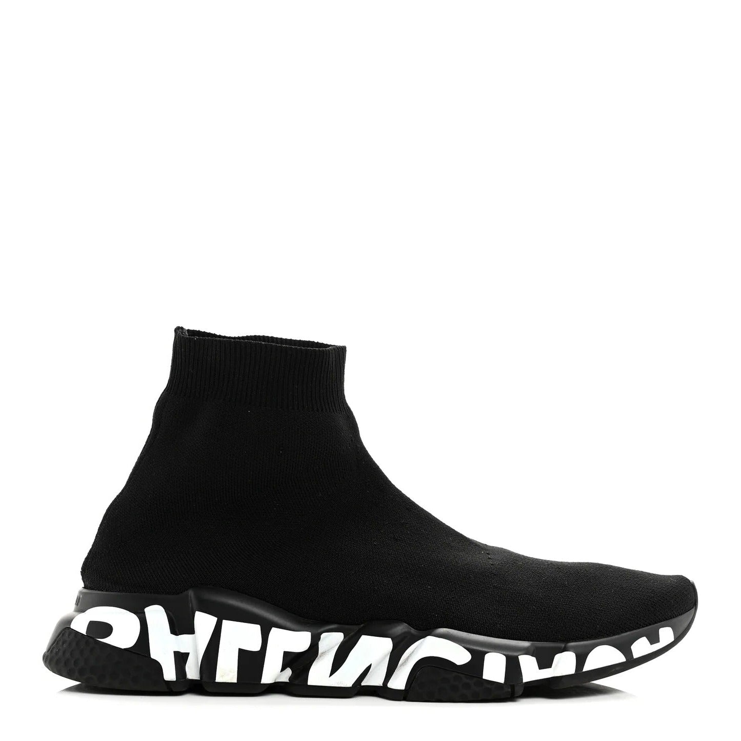 Balenciagaa Speed Runners Black White fix 106